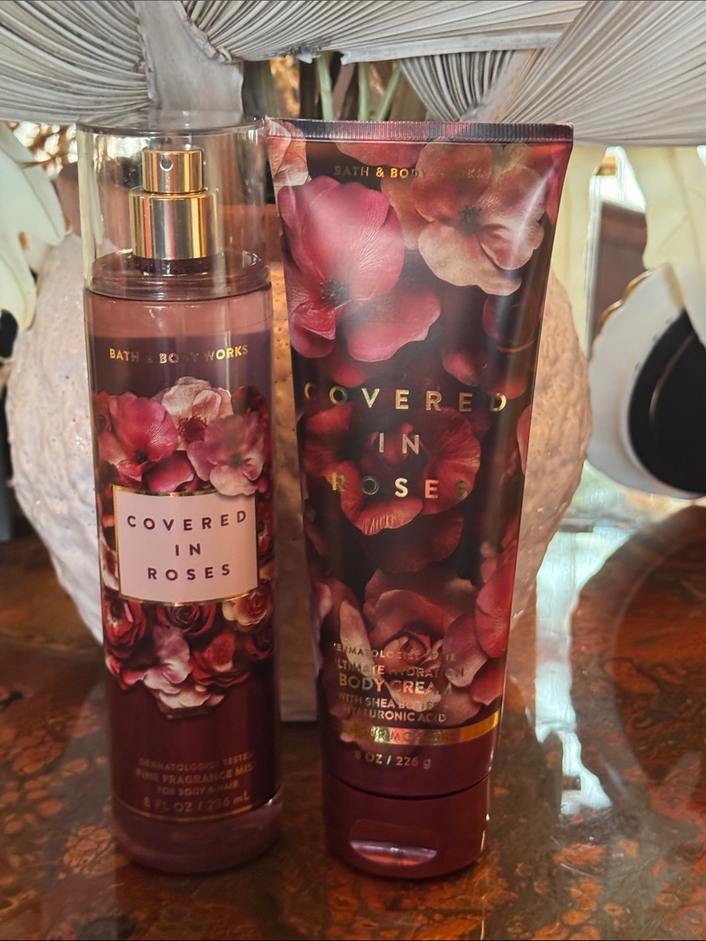 Bath & Body Works Covered in Roses Mist & Cream